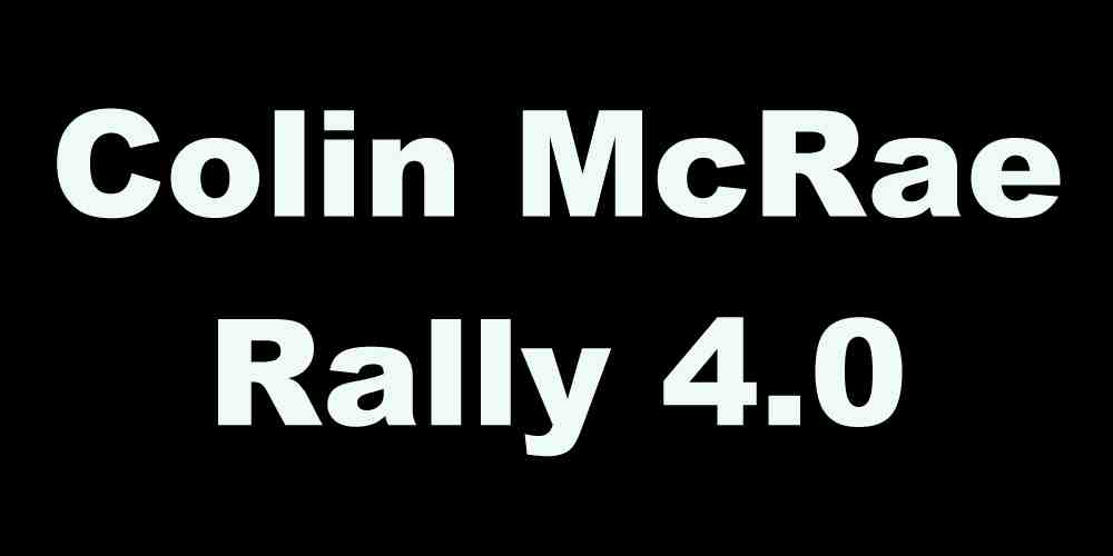 Colin McRae 4.0 Competition